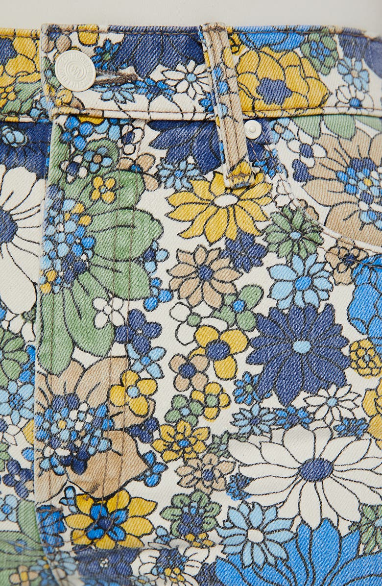 MOTHER The Rambler Print Crop Jeans, Alternate, color, 