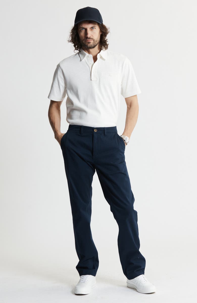 JACHS Classic Straight Leg Pants, Alternate, color, Navy