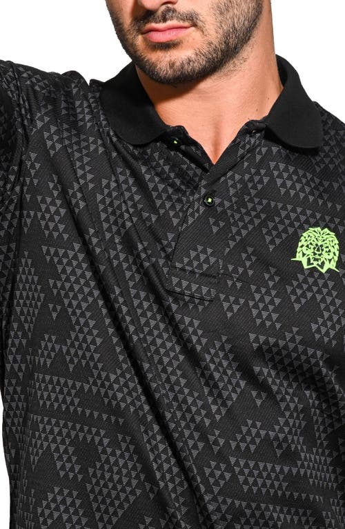 Maceoo Mozart Triangle Polo In Black