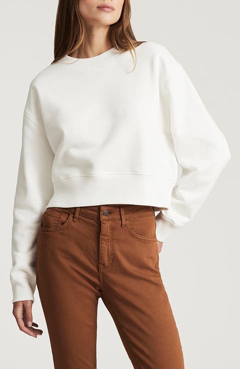 Cotton Crop Sweatshirt