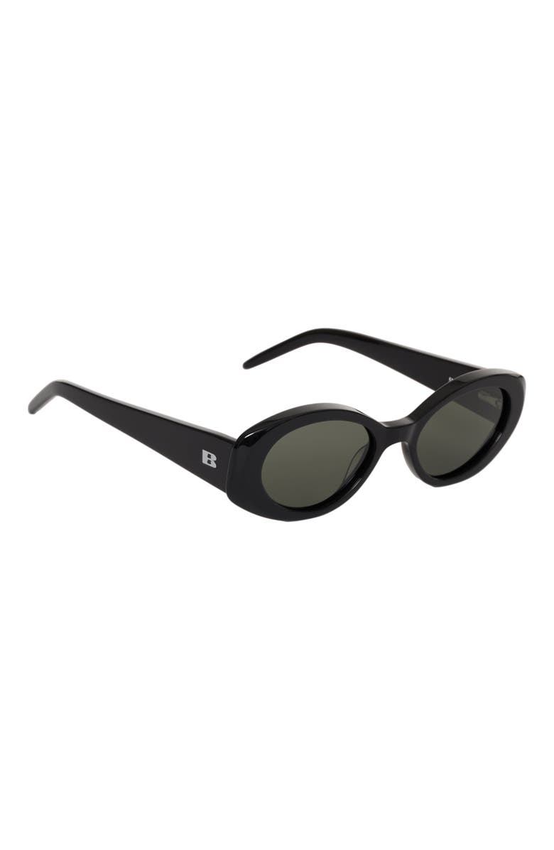 BRU Eyewear Bembridge Sunglasses 51mm, Alternate, color, Soot