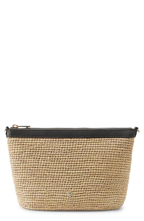 Liliana Raffia Crossbody Bag