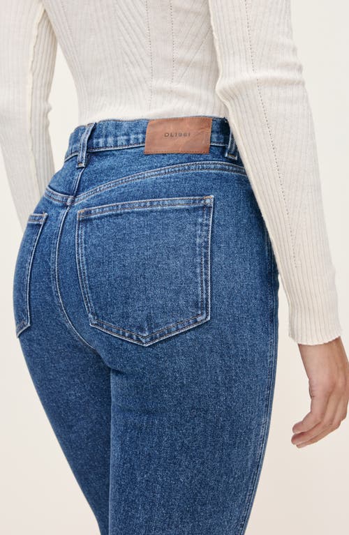 Dl1961 Kristy High Waist Cigarette Jeans In Blue