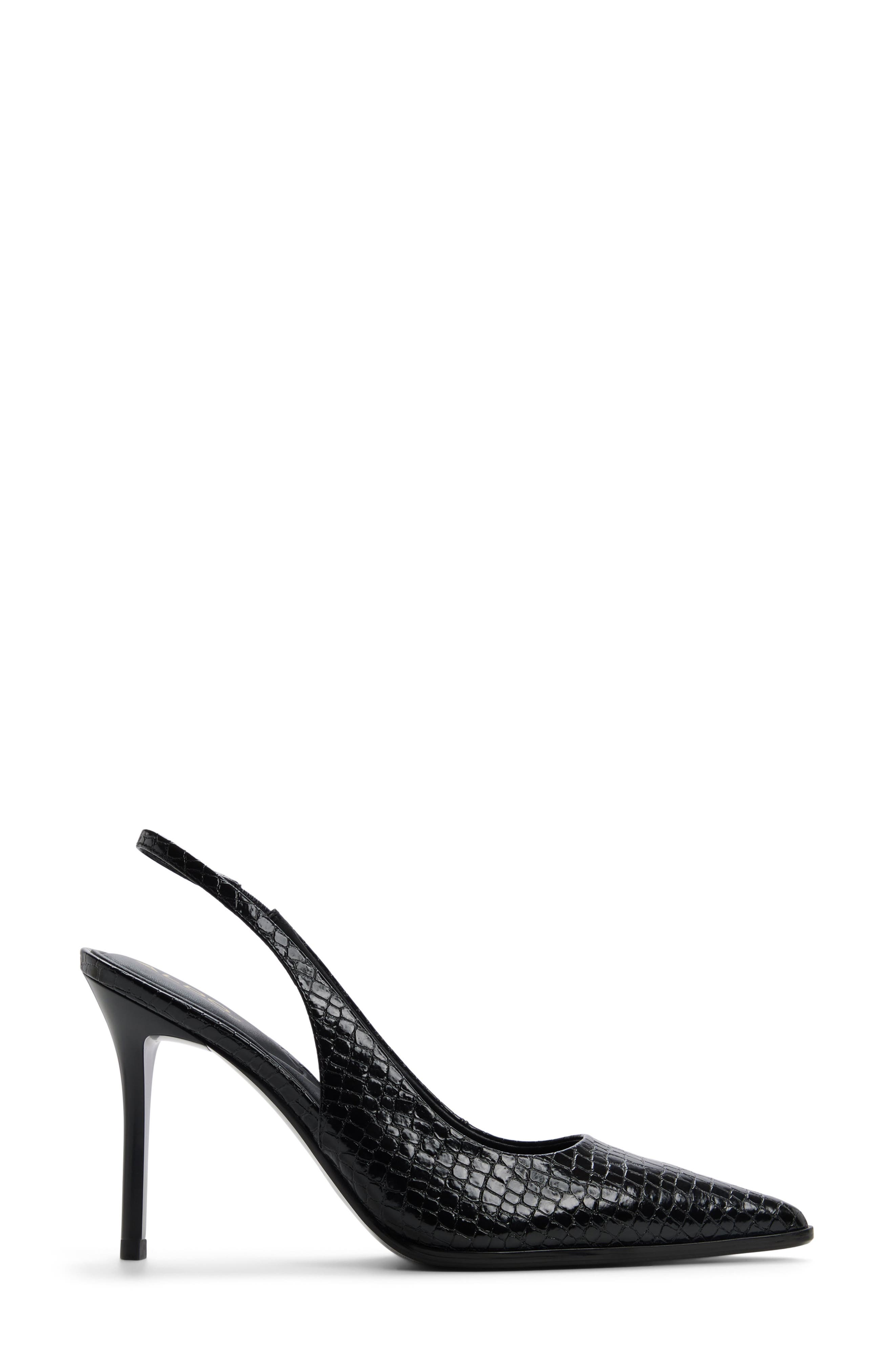 ALDO Re Samantha Slingback Pump, Alternate, color, Other Black