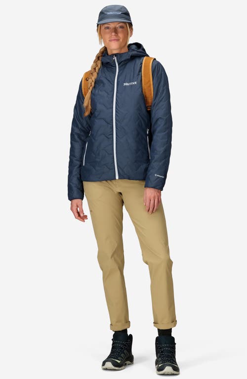 Marmot Monoquilt Hooded Jacket In Animal Print