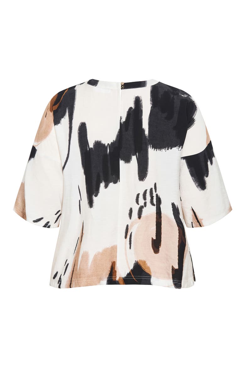 Alexi Exhibit Print Woven Shirt, Alternate, color, EXHIBIT