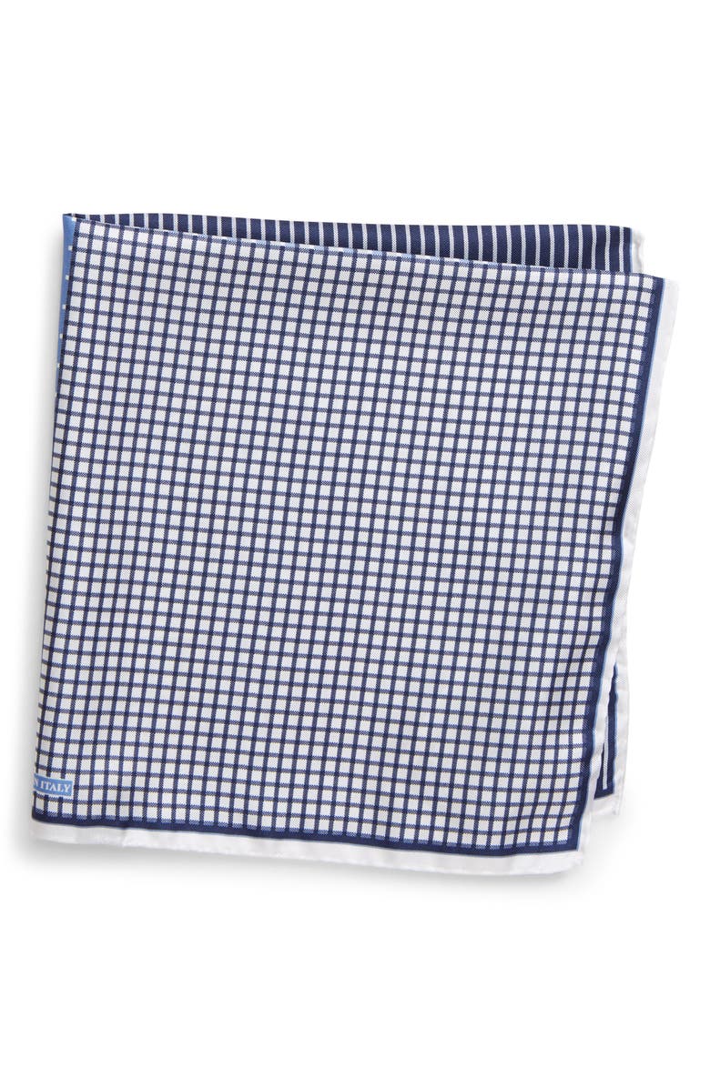 NORDSTROM MEN'S SHOP Nordstrom Silk Pocket Square, Main, color,