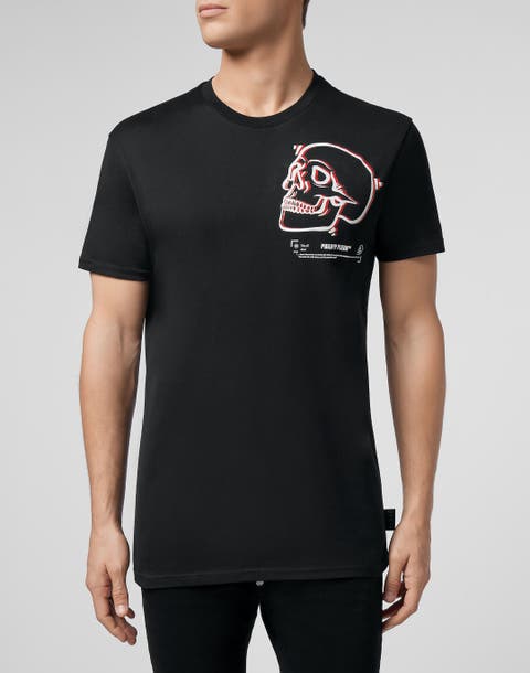 T-Shirt Round Neck Ss Skull Men