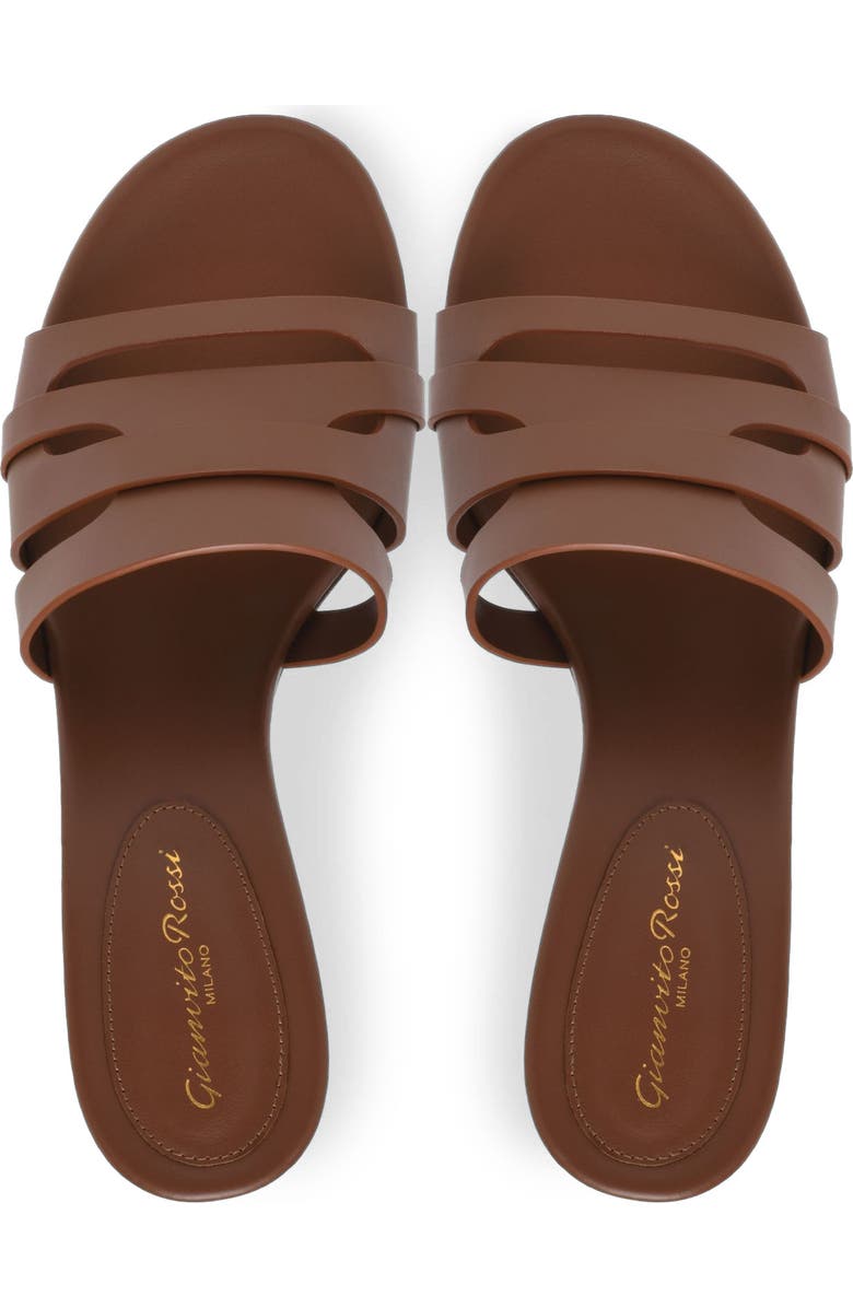 Gianvito Rossi Nora 45 Mules, Alternate, color, Brown Calf