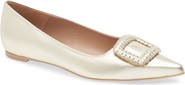Aquatalia Jena Weatherproof Pointed Toe Flat