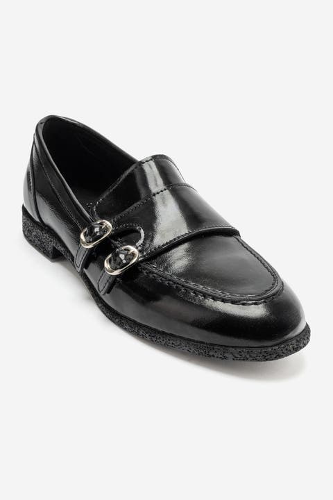Daly Leather Buckle Loafer