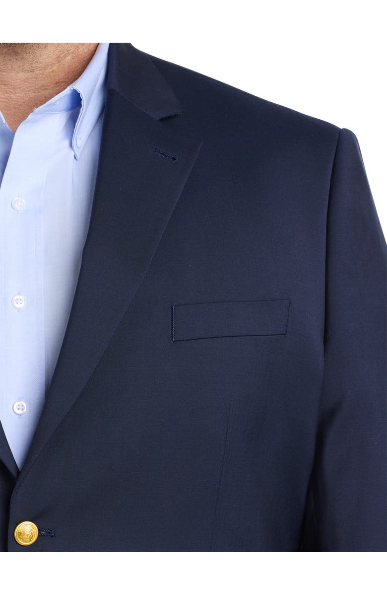 Oak Hill Premium by DXL Jacket-Relaxer Blazer, Alternate, color, Navy