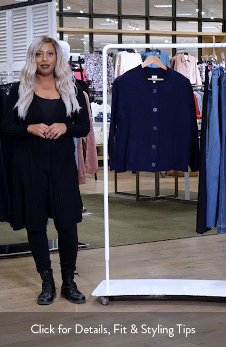 Knit Bomber Jacket, sales video thumbnail