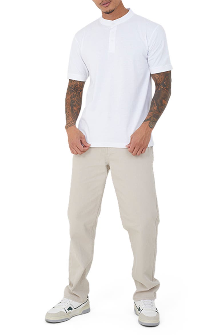 3-Pack Short Sleeved Round Neck Shirt, Alternate, color, Optic Wht/Jet Blk/Lt Grey Marl