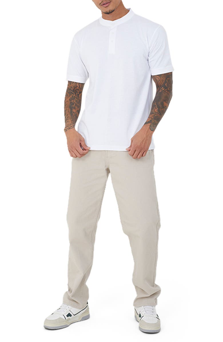 Brave Soul 3-Pack Short Sleeved Round Neck Shirt, Alternate, color, Optic Wht/Jet Blk/Lt Grey Marl