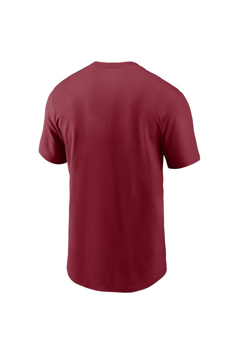 Men's Nike Cardinal Arizona Cardinals Team Wordmark T-Shirt, Alternate, color, Cardinal