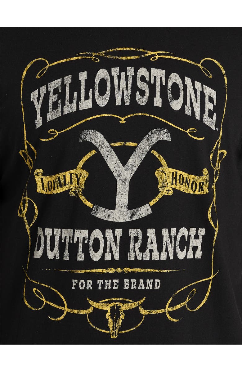 True Nation by DXL Big & Tall Yellowstone Dutton Ranch Graphic Tee, Alternate, color, 