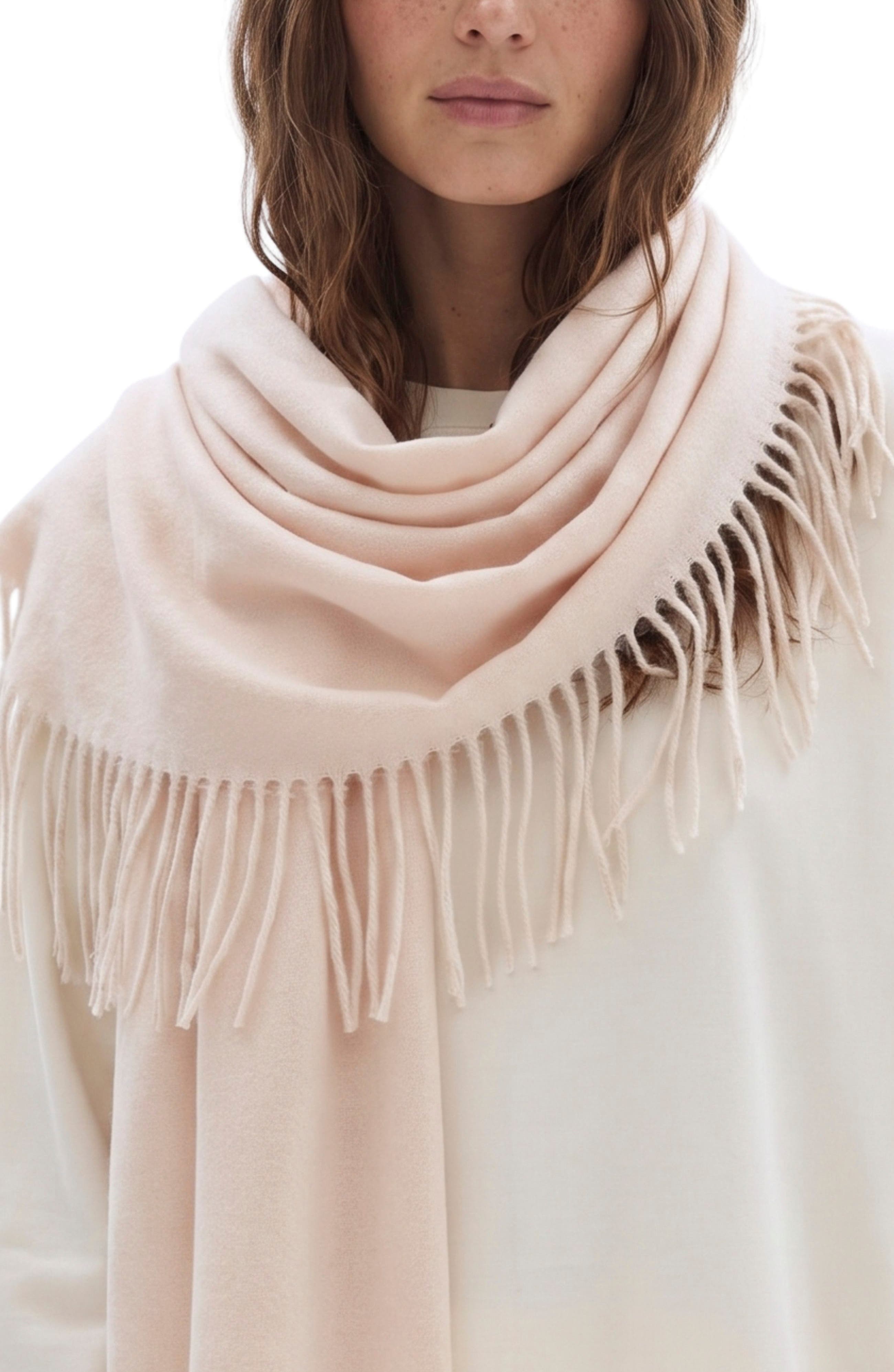 Double Fringe Scarf