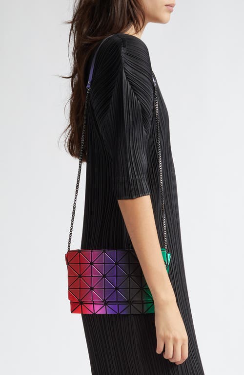 Bao Bao Issey Miyake Womens Magic Hour Woven Cross-body Bag Red Base In Red Base