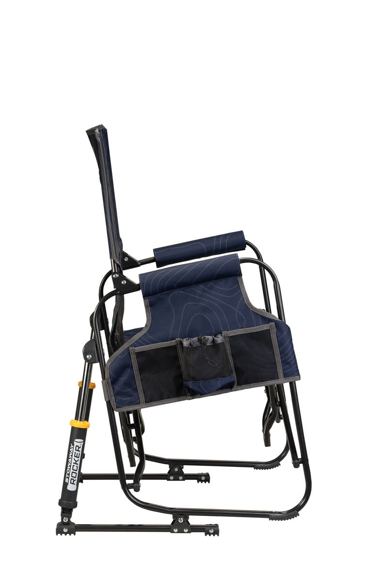 GCI Stowaway Rocker, Alternate, color, Navy Topo