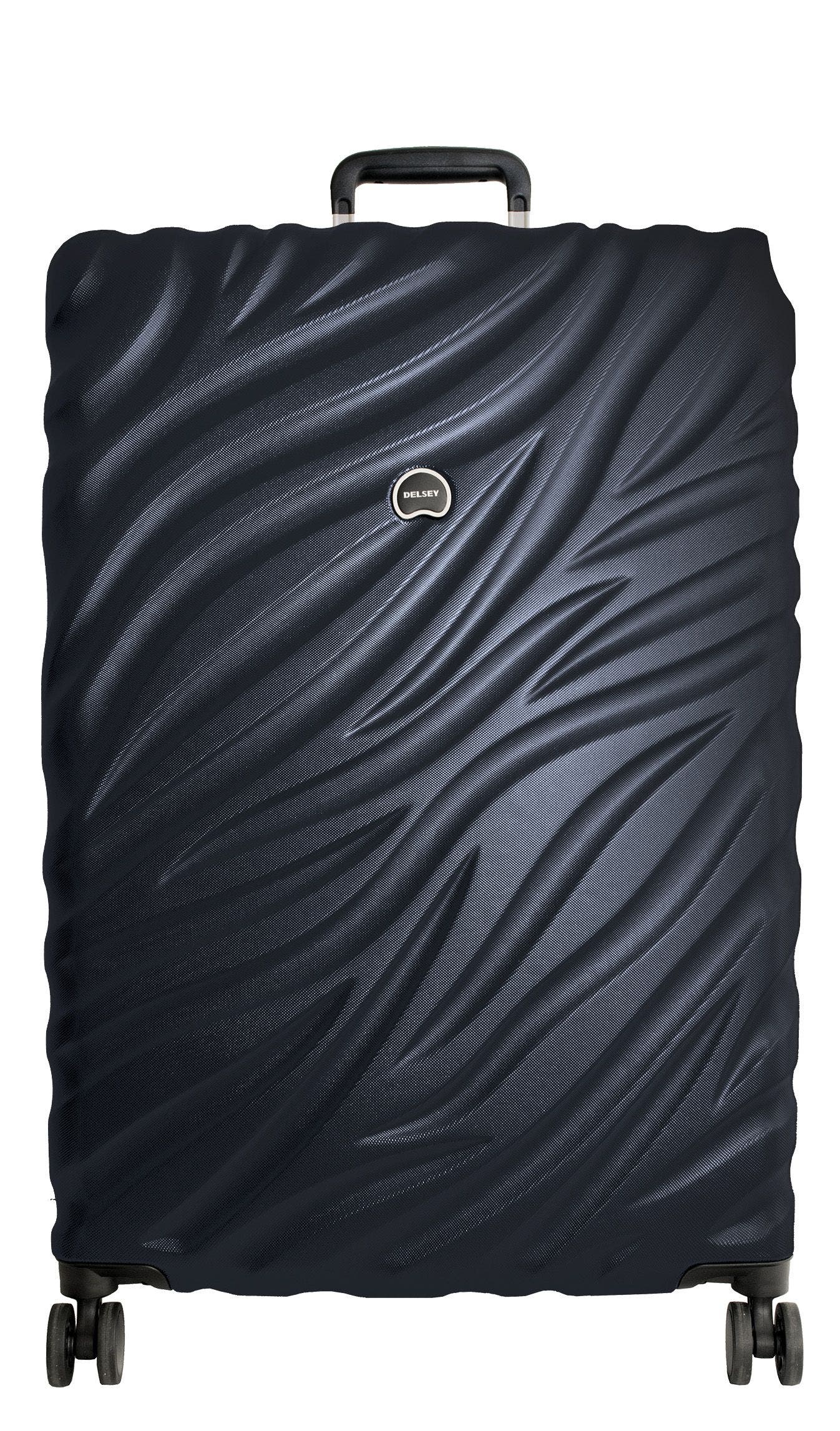 Delsey Paris Alexis Hardside 2 Piece (21"/29") Expandable Spinner Luggage Set, Alternate, color, Navy