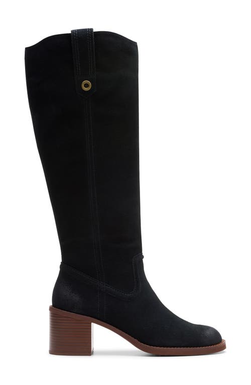 Clarks Chamberly Up Suede Knee-high Boot In Multi