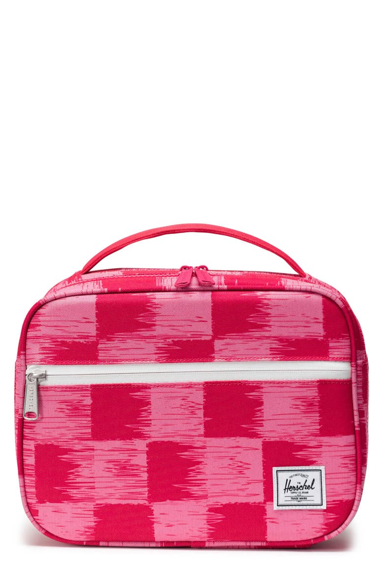 Kids' Pop Quiz Lunch Bag, Main, color, CHECK YOURSELF RASPBERRY