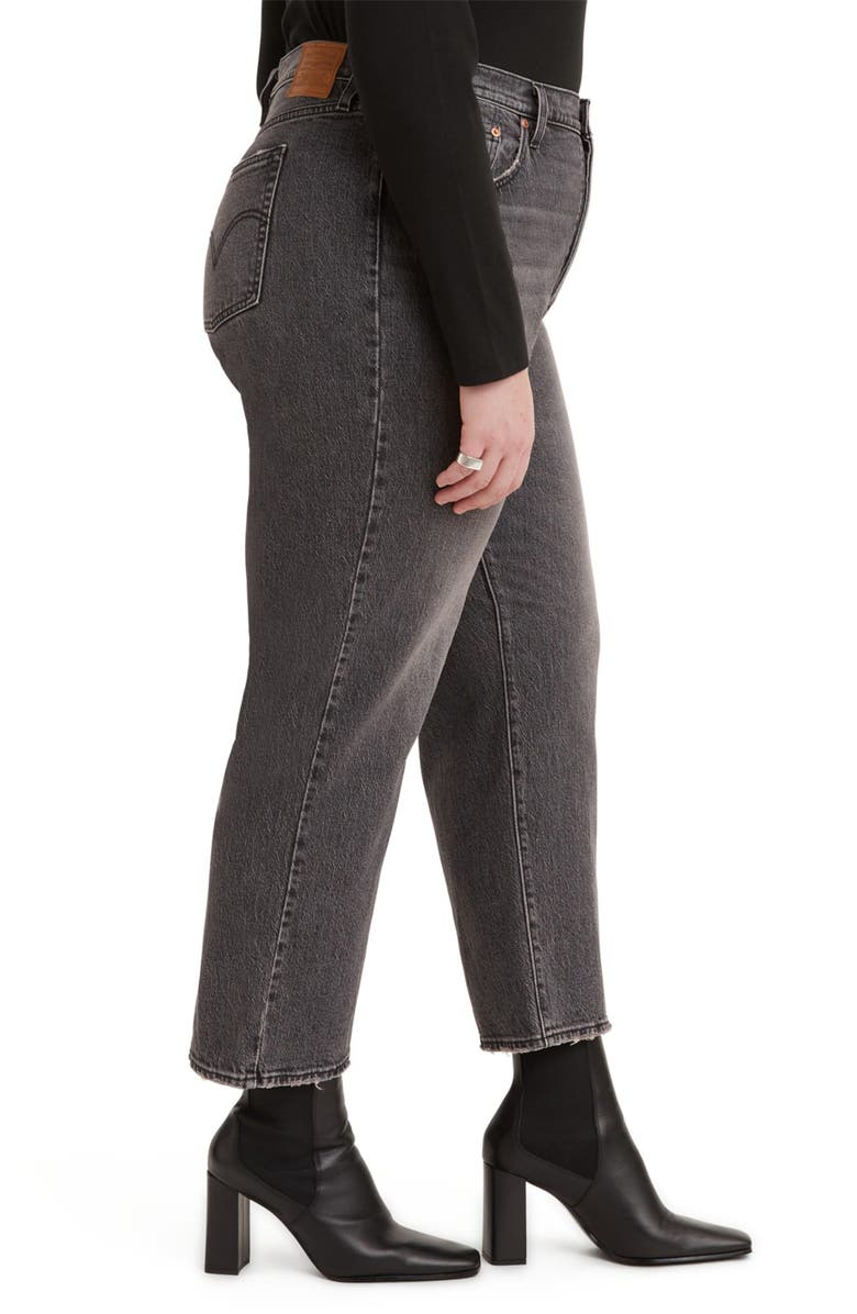 Levi's<sup>®</sup> High Waist Straight Leg Ankle Jeans, Alternate, color,