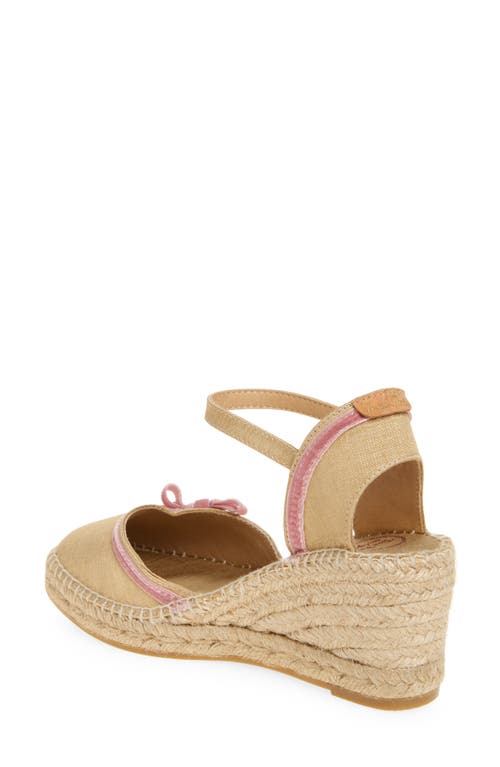 Toni Pons Dafne Espadrille Wedge Sandal In Beige