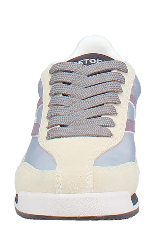 Tretorn Rawlins Retro Sneaker In Grey/lavender
