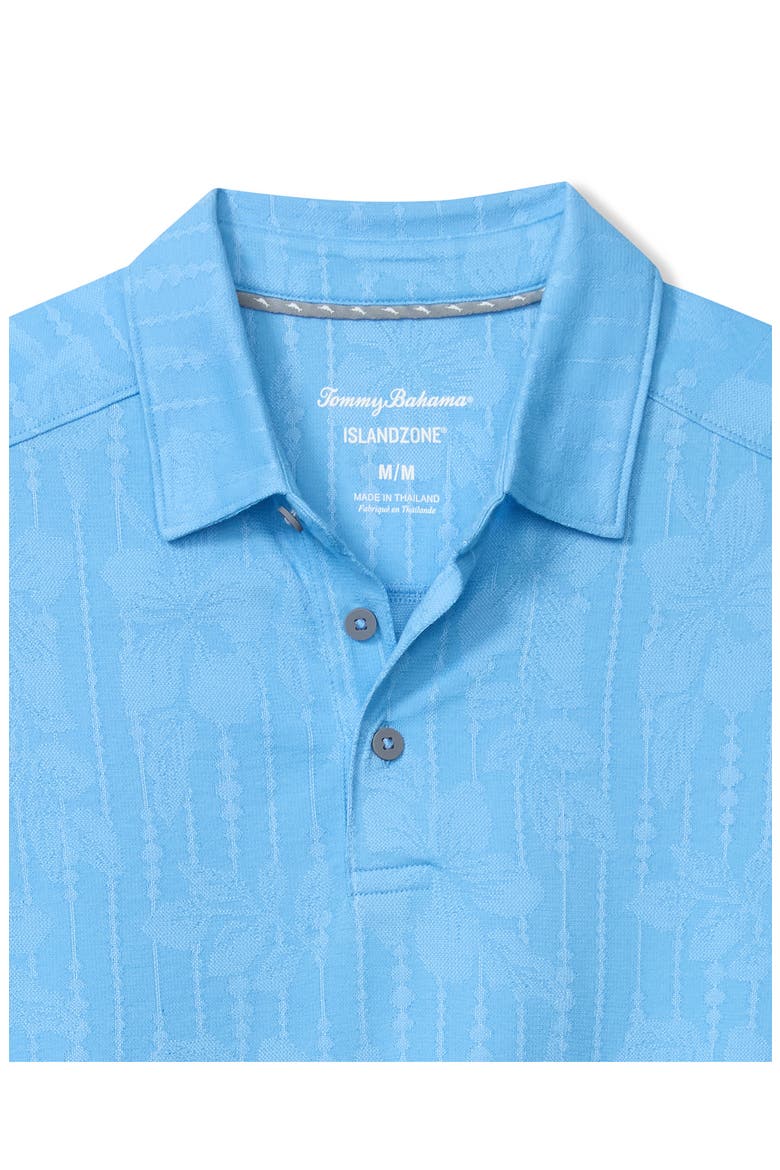 Palm Fresco Vines Polo, Alternate, color, BLUE CHAISE