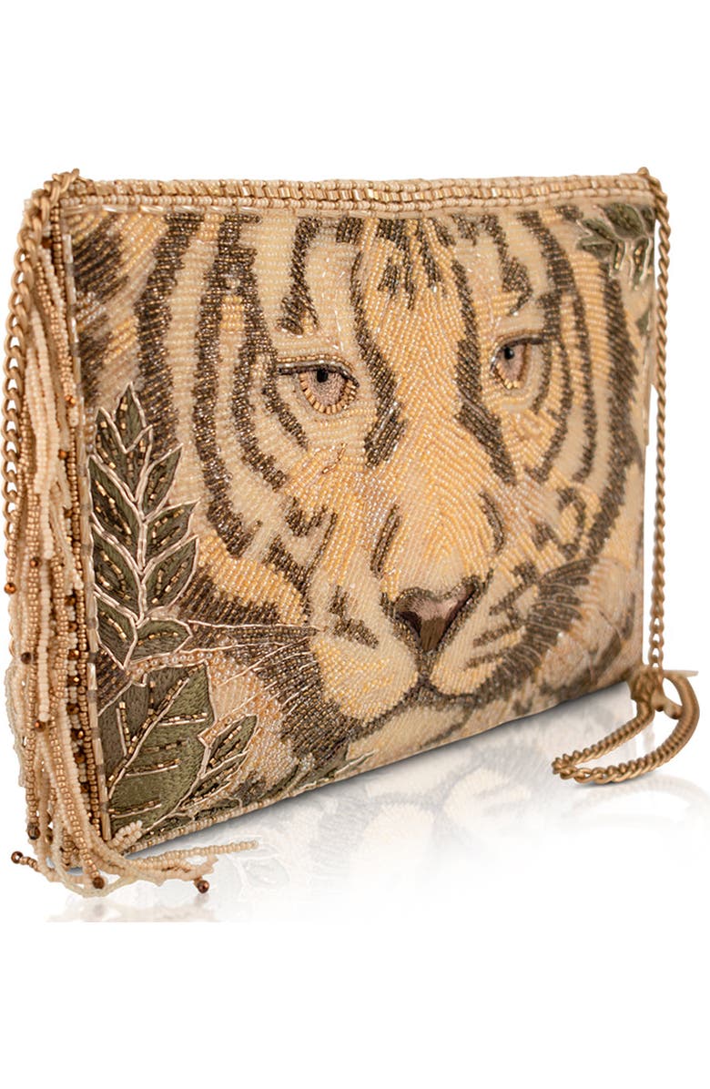 Mary Frances Accessories Savage Crossbody Handbag, Alternate, color, Beige