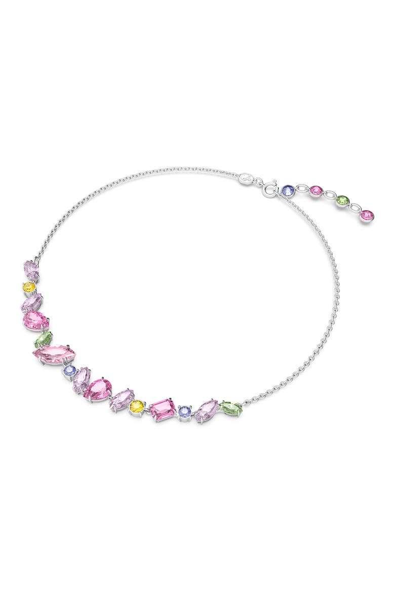 Gema Frontal Necklace, Alternate, color, PINK