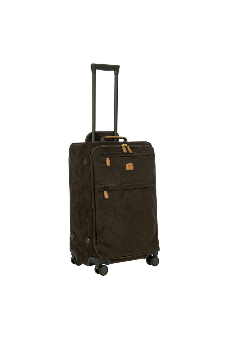 Life Tropea Softside 27" Medium Checked Spinner Luggage, Alternate, color, Olive