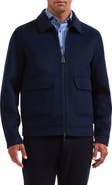 Bugatchi Wool Blend Blouson Jacket