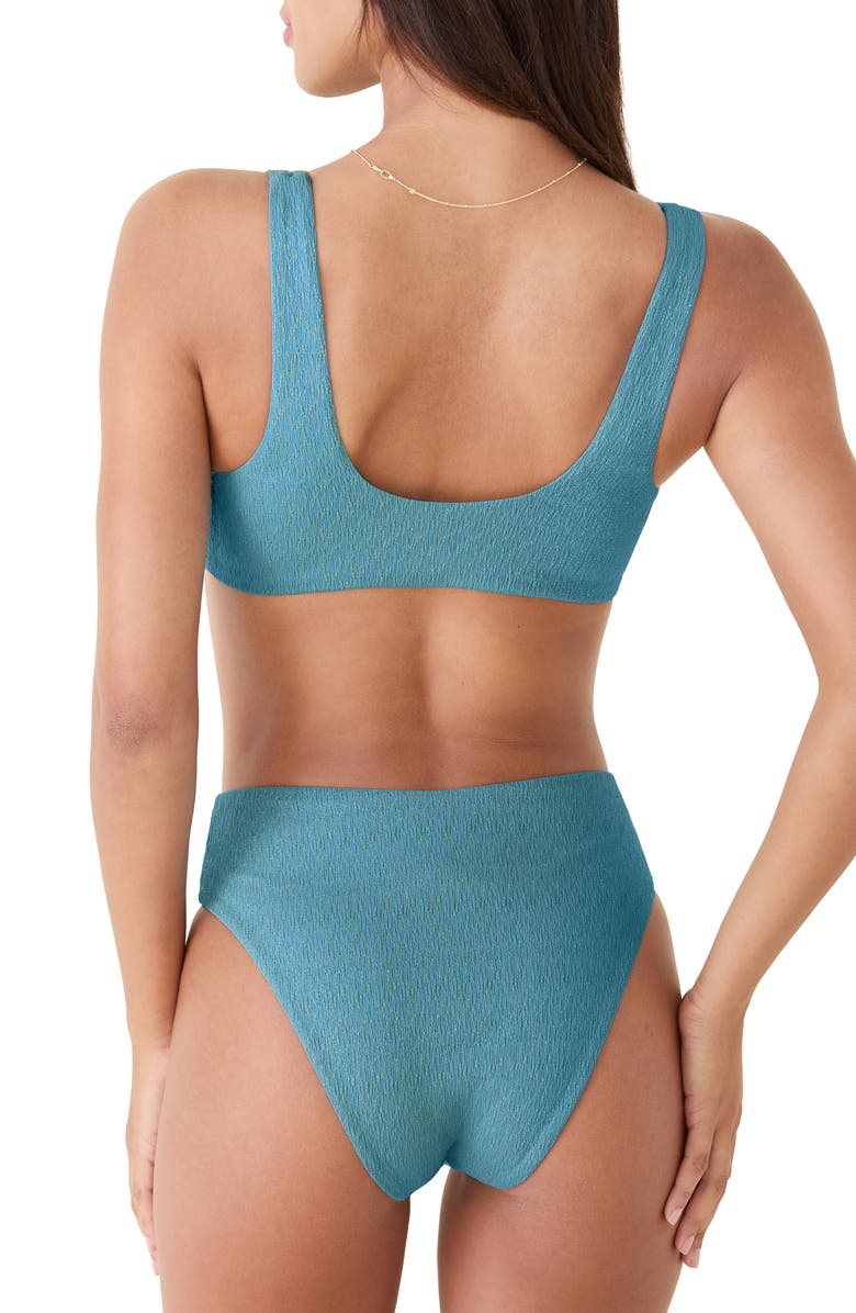 Andie The Delray Bikini Top, Alternate, color, Serene