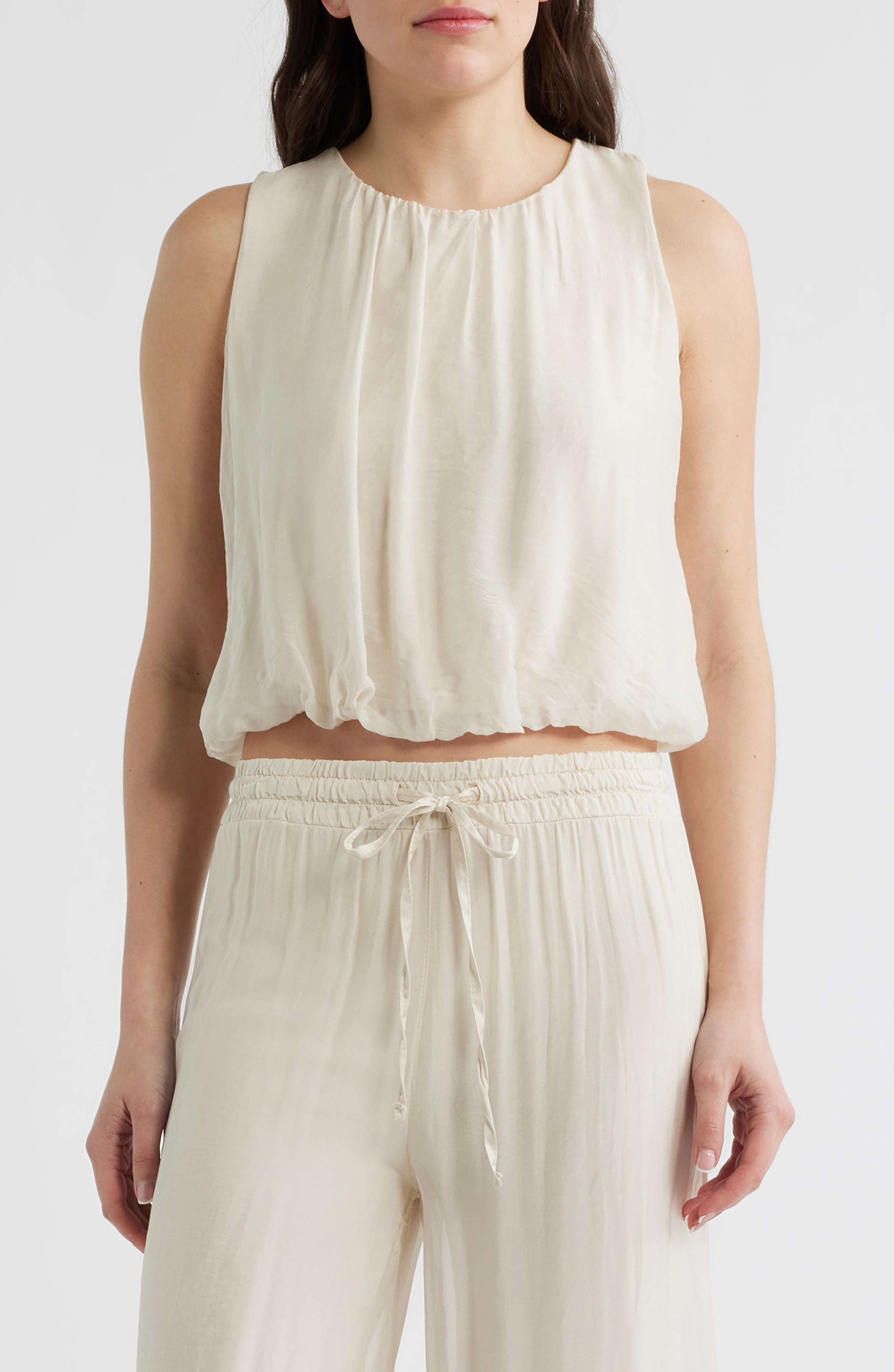 Strada Bubble Sleeveless Top - image 3
