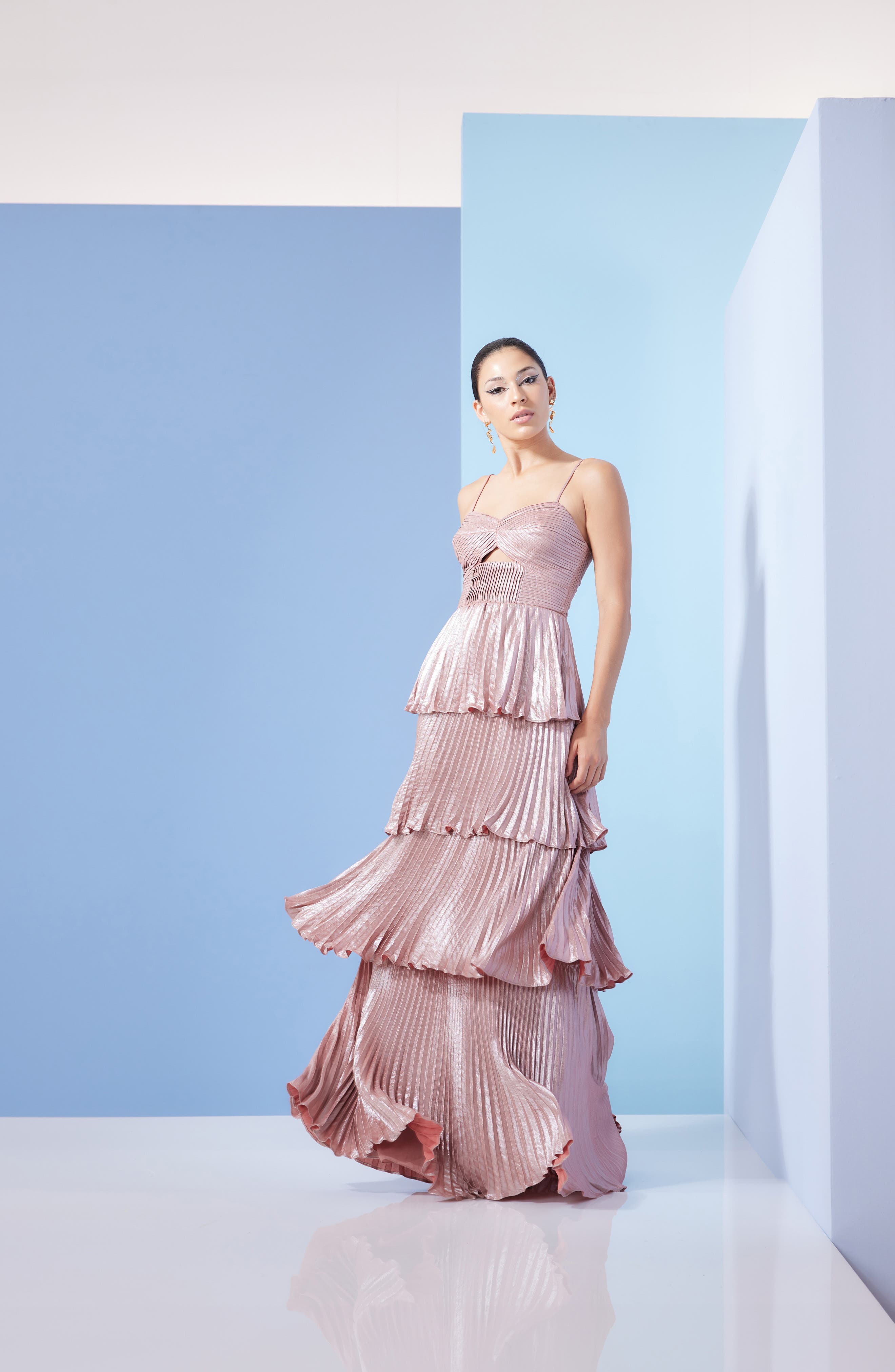 dress the population zahrah gown Zahrah Maxi Dress