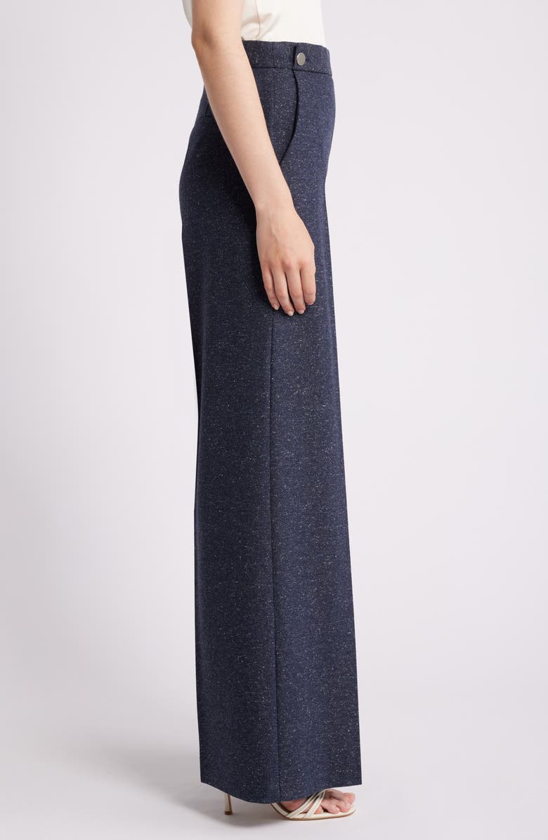 BOSS Tupita Wide Leg Wool Blend Sailor Pants, Alternate, color,