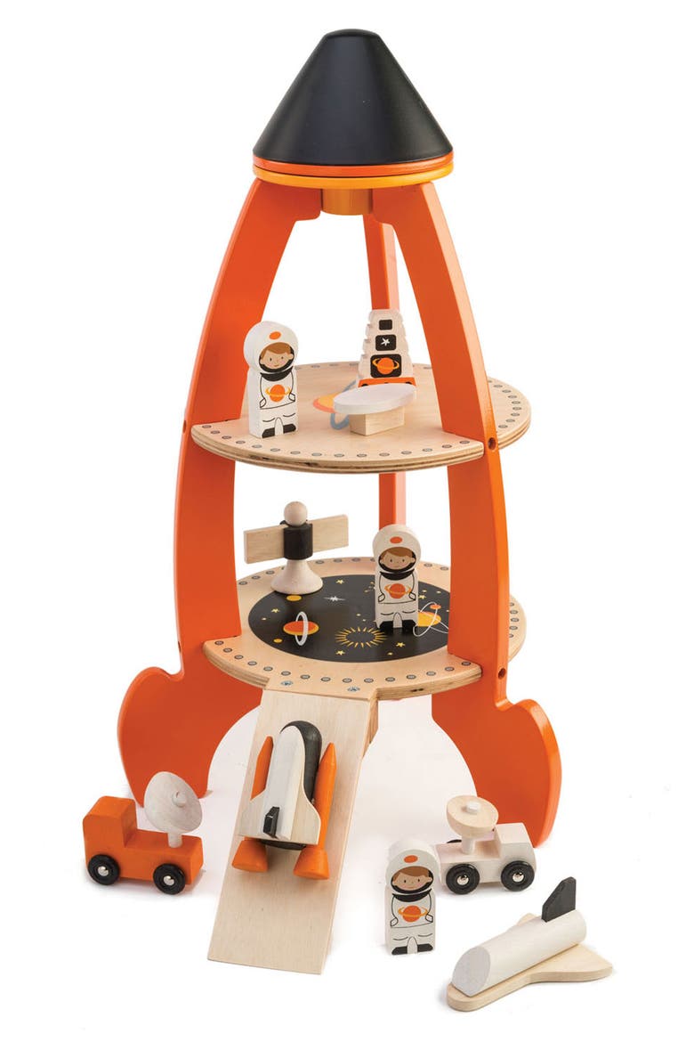 Cosmic Rocket Playset, Main, color, ORANGE