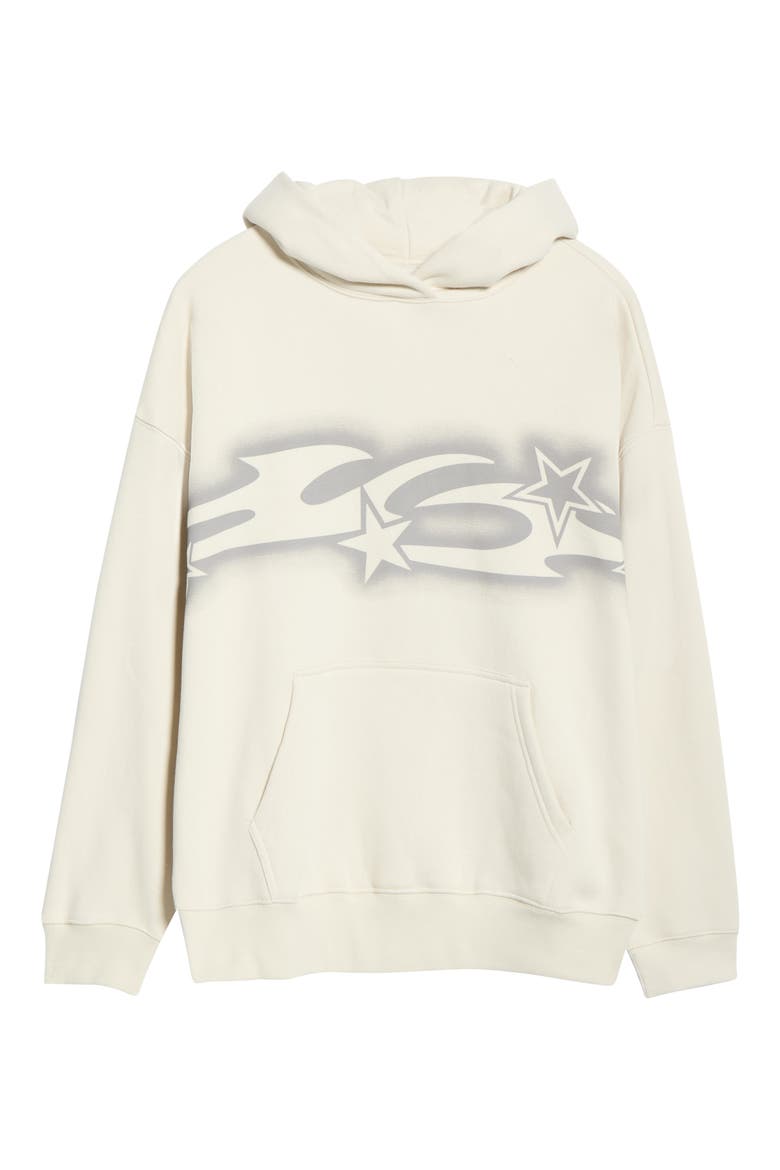 Cyber Graphic Hoodie, Alternate, color, SILVER