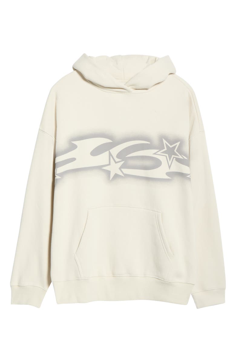 PacSun Cyber Graphic Hoodie, Main, color, Silver