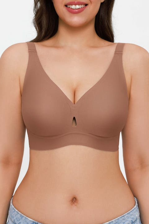 Seamless Wireless Jelly Contour Support Bra