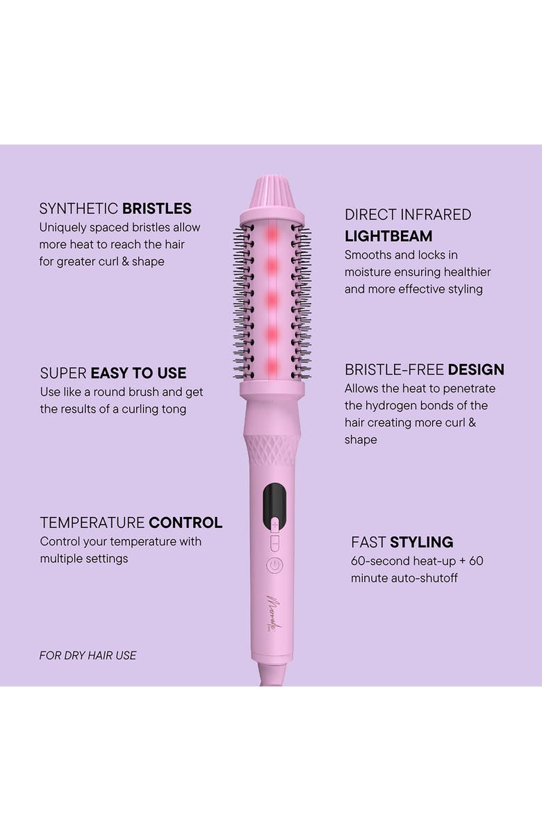 Mermade Hair Thermal Brush, Alternate, color, Pink