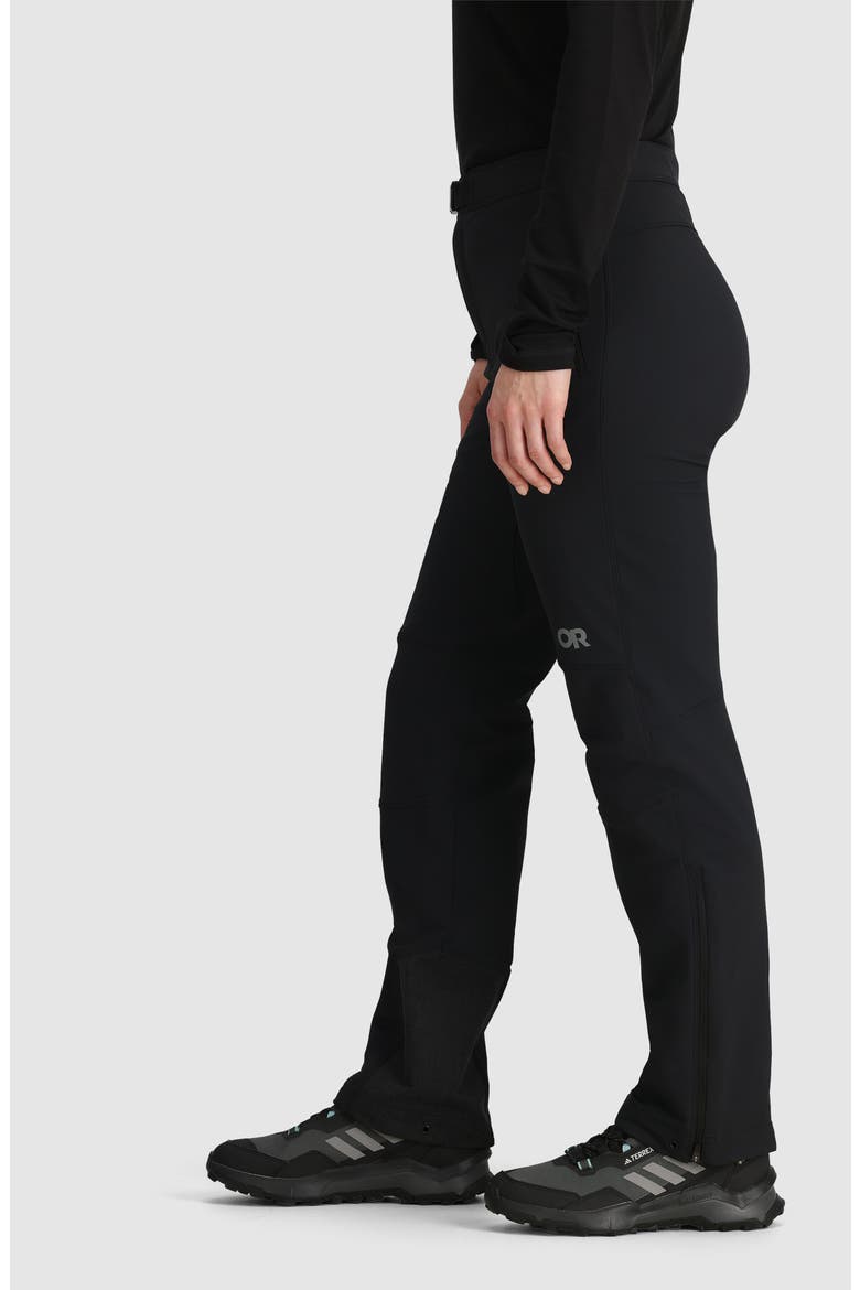 Cirque III Weather Resistant Performance Pants, Alternate, color, BLACK