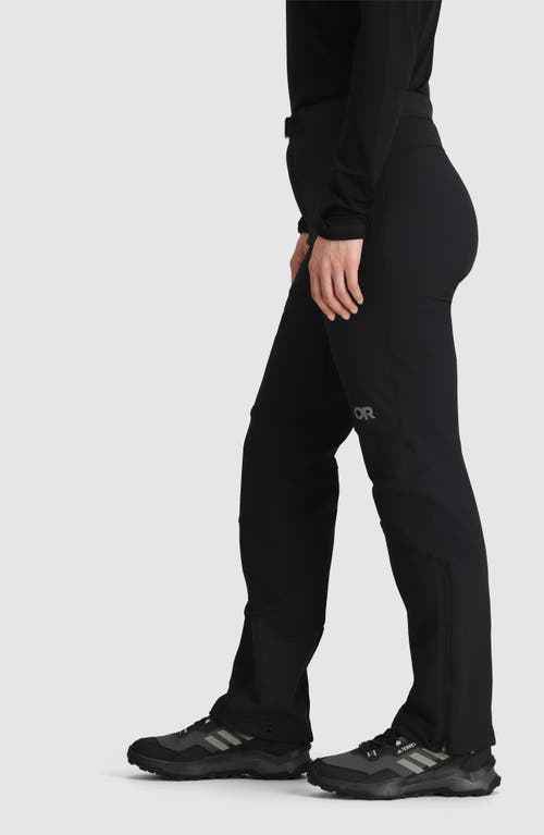 Outdoor Research Cirque Iii Weather Resistant Performance Pants In Black