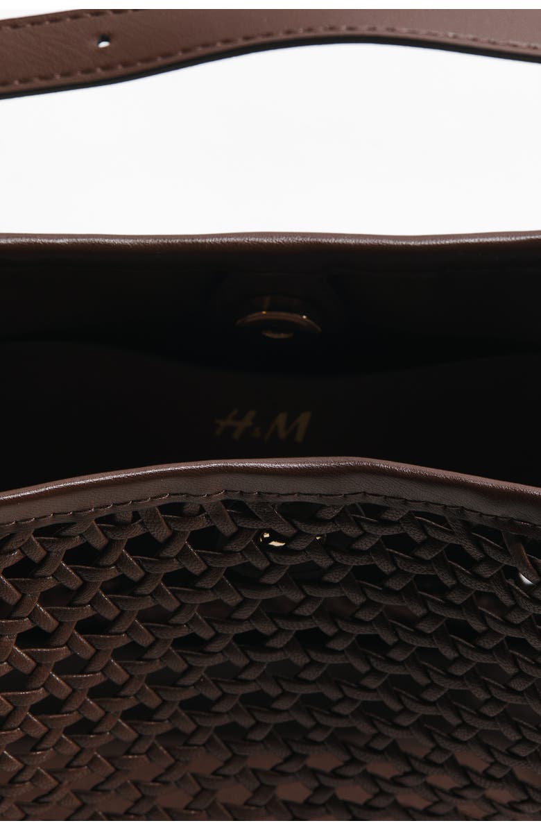 H&M Crossbody Bag, Alternate, color, Dark Brown
