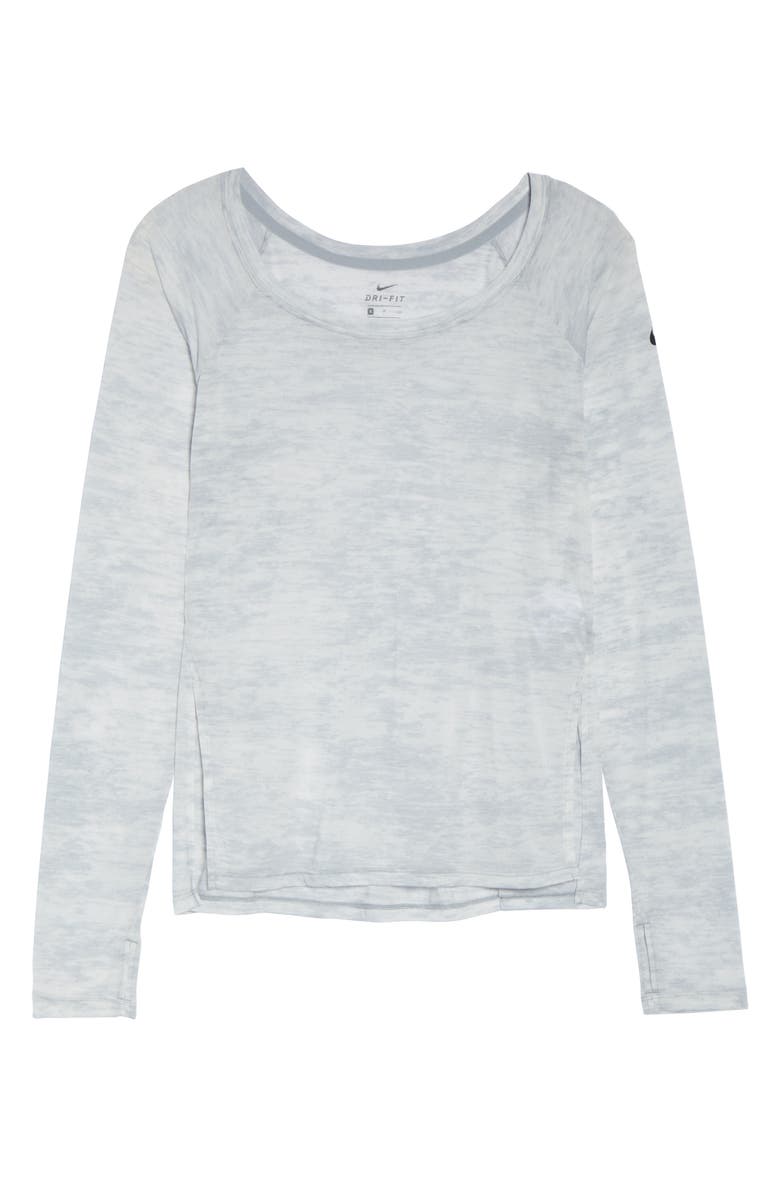 Nike Split High/Low Hem Top, Alternate, color, 