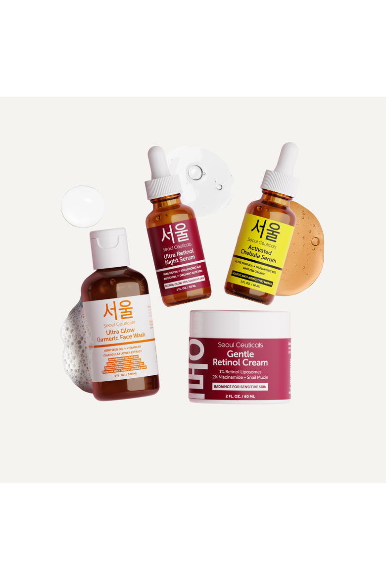 Korean Beauty Bundle Anti-Aging 37+ Routine Kit, Main, color, None