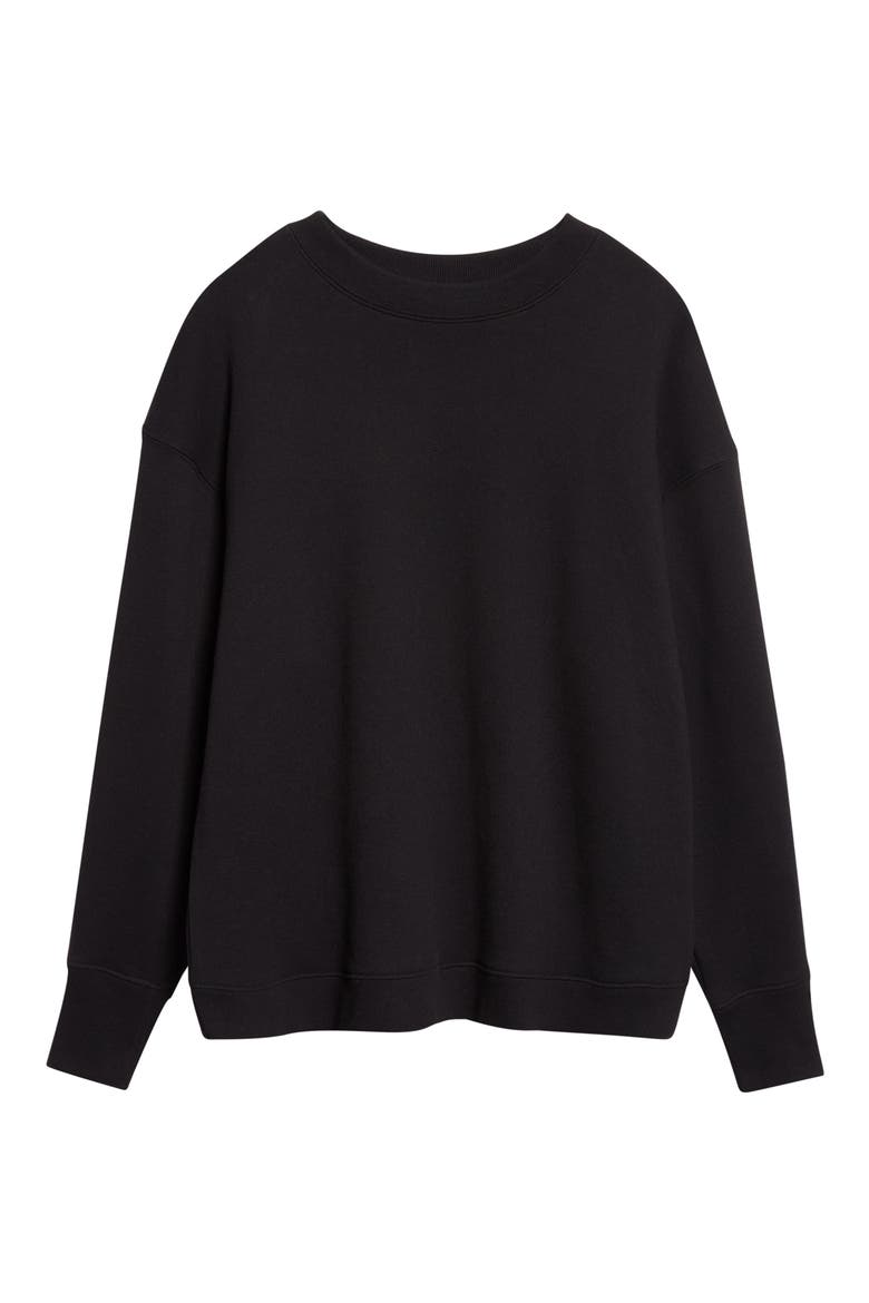 The Big Crew Cashmere Sweater, Main, color, BLACK